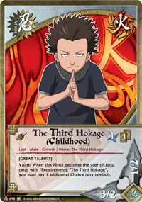 The Third Hokage (Childhood)