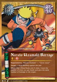 Naruto Uzumaki Barrage