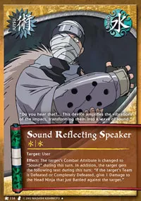 Sound Reflecting Speaker