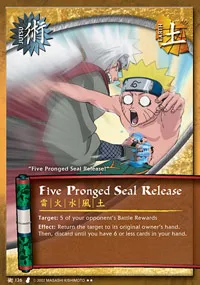 Five Pronged Seal Release