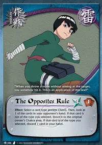 The Opposites Rule