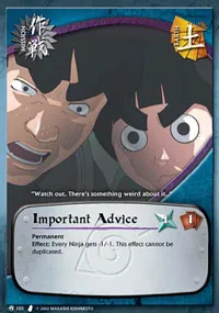 Important Advice