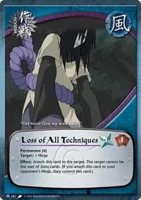 Loss of All Techniques