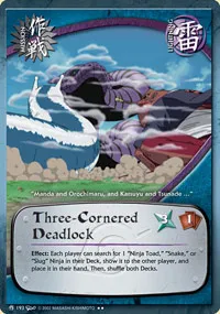 Three-Cornered Deadlock