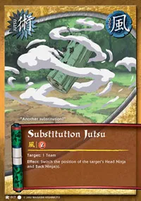 Substitution Jutsu
