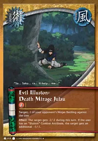 Evil Illusion: Death Mirage Jutsu