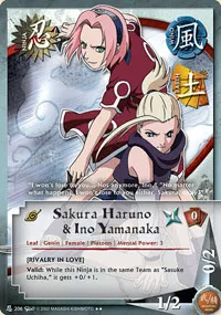 Sakura Haruno and Ino Yamanaka