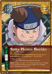 Spiky Human Boulder