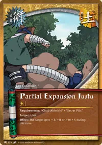 Partial Expansion Justu