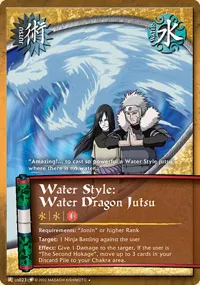 Water Style: Water Dragon Jutsu