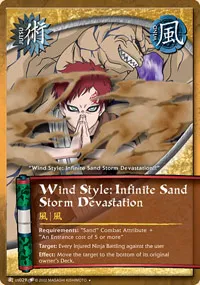 Wind Style: Infinite Sand Storm Devastation