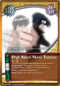 High Speed Move Taijutsu